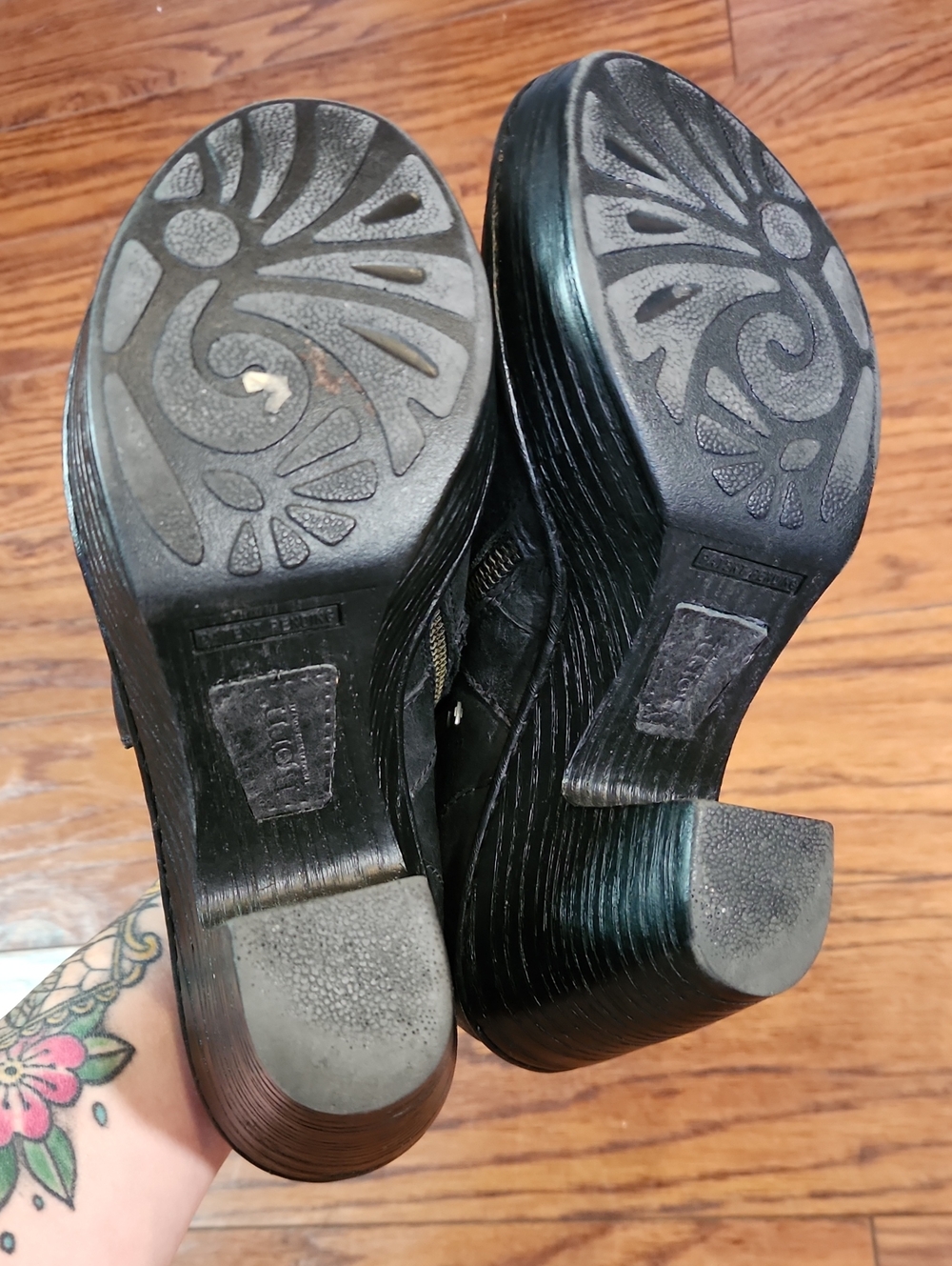 Born Leather Dollie Platform Clog - Picture 6 of 8